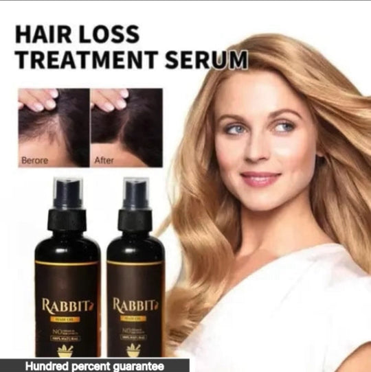 Rabbit hair growth oil